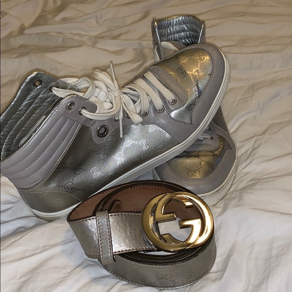 Gucci Other - AUTHENTIC! Men’s Gucci sneakers with belt